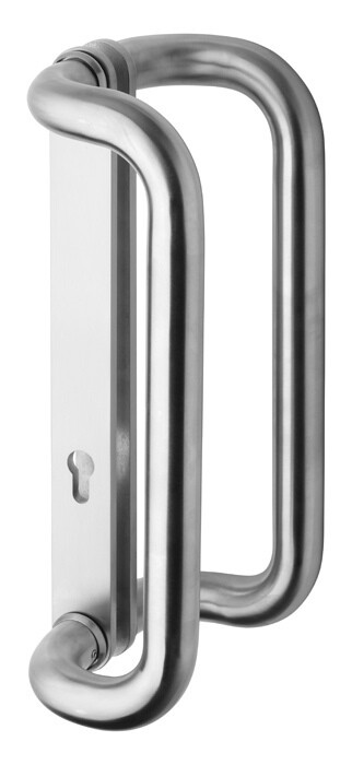 Cijevna ručka za vrata ROSTEX G dvostrana (mat nehrđajući čelik)