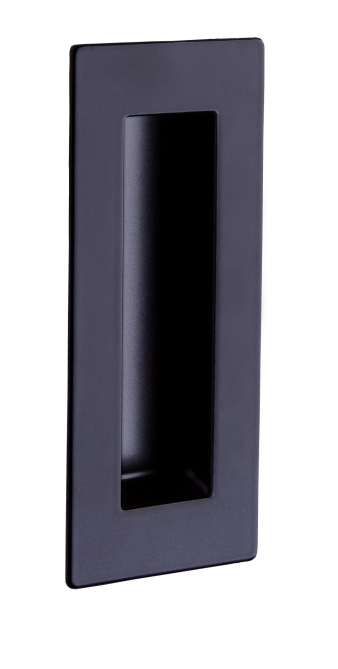 ROSTEX školjke kliznih vrata kvadratne 50x120 mm (CRNA)