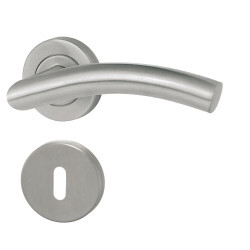 HOLAR okov za vrata s okruglom rozetom MT 05 (nehrđajući čelik)