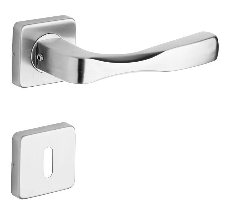 RASPRODAJA Okov za vrata ROSTEX MANDELO/H (MAT NEHRĐAJUĆI ČELIK) - BB