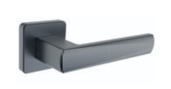 Okov za vrata ROSTEX EMONT/H s klinovima (PLATINA MAT)