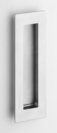 ROSTEX školjke kliznih vrata kvadratne 50x150mm (MAT INOX, MAT CRNI)