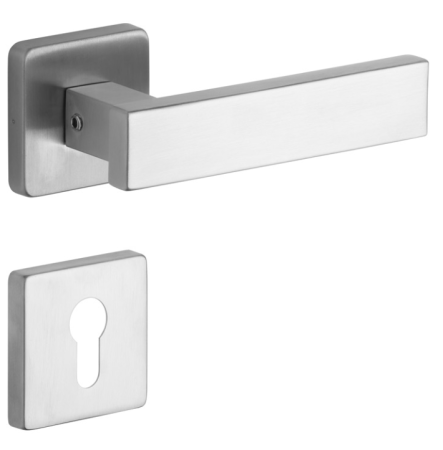 Okov za vrata ROSTEX CASTELO/H (MAT INOX)