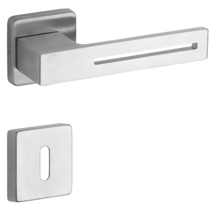 Okov za vrata ROSTEX ROSANO/H (MAT INOX)