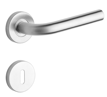 Okov za vrata ROSTEX BERGAMO (MAT INOX)