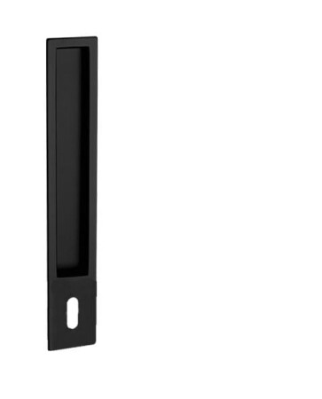 Školjka za klizna vrata MP 1099Z - BB ( BS - mat crna)