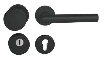 Sigurnosni okovi MP TI - CUBO/FAVORIT - R (BS - Black mat)
