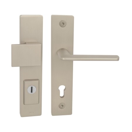 Sigurnosni okovi MP TI - FORTE PLUS 3214/ELIPTICA 3098 - SH (debljina vrata 84-90 mm) - NP - Nickel pearl