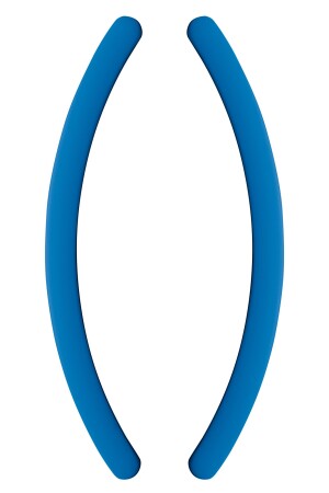 KVAKA ZA KLIZNA VRATA MP ONE - par (mat tamno plava) - 375 mm