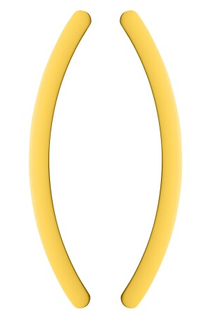 KVAKA ZA KLIZNA VRATA MP ONE - par (mat limun žuta) - 375 mm