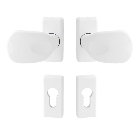 Kvaka za vrata MP WA - FELIX - UR (bijela (RAL 9016)