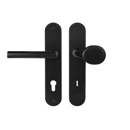 MP MPK sigurnosni okovi - SECURO A01 PLUS - SO M1 FAVORIT (F5 - Crna mat) - s poklopcem