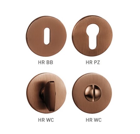 Rozeta za vrata MP TI - R 5S (CUM - Mat bakar)
