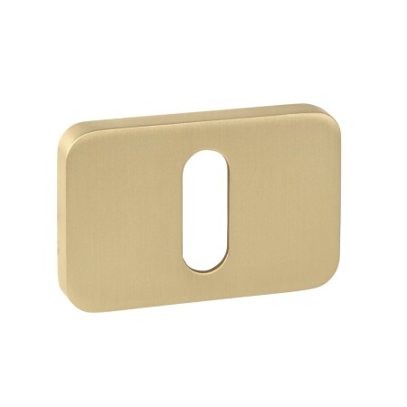 Rozeta za vrata MP MPK - PERFECTA - RT (OLS - Brušeni mesing)