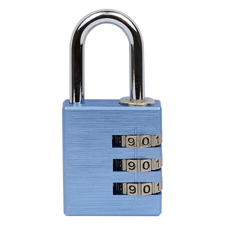 Aluminijski kodni lokot s anodiziranom površinom RICHTER RV.12002.30.PMOD