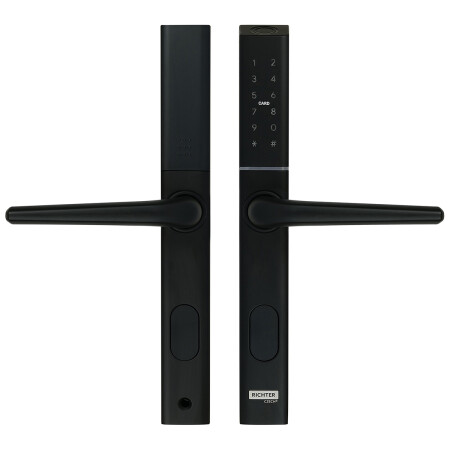 Richter digitalna kvaka za vrata DH.S3B-C.CE (crna)