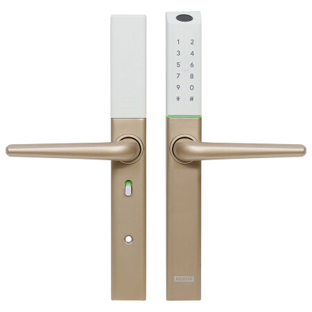 Richter digitalna kvaka za vrata DH.S3B.RP (zlatna)