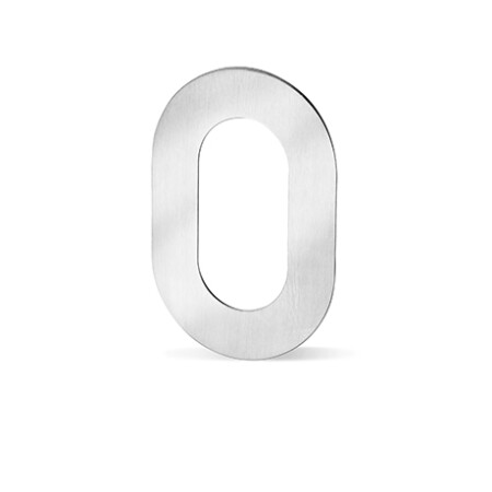 Fasadni brojevi ACT - 12 cm (NEHRĐAJUĆI ČELIK)