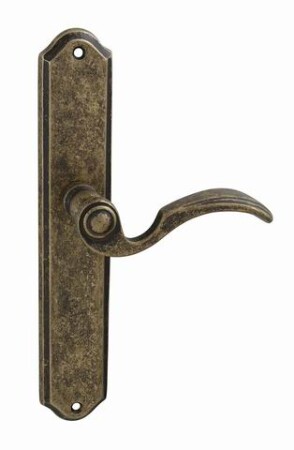 AKCIJA Okov za vrata MP NI - RAMA (OBA - Antique bronze) - kugla/kvaka desna, PZ, korak 90