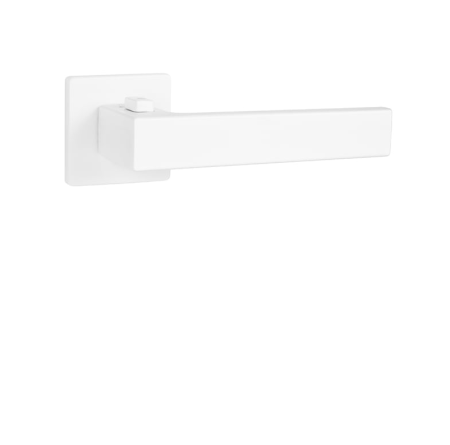 Okov za vrata MP - TI - SQUARE - HR 4275Q 7S sa zaključavanjem, 38-45 mm (WS - Bijela mat)