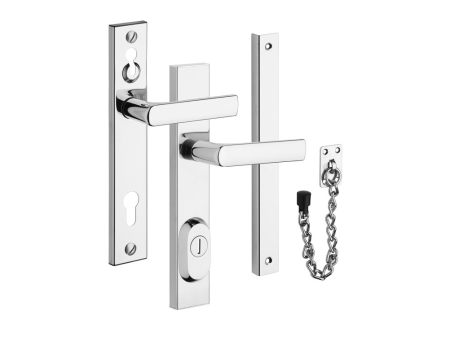 Sigurnosni okovi ROSTEX BK R4 (KROM INOX) - sa lancem