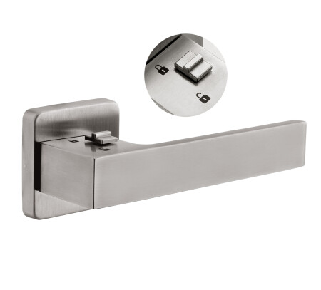 Okov za vrata ROSTEX RAVENA/H BLOK s bravom na ručki