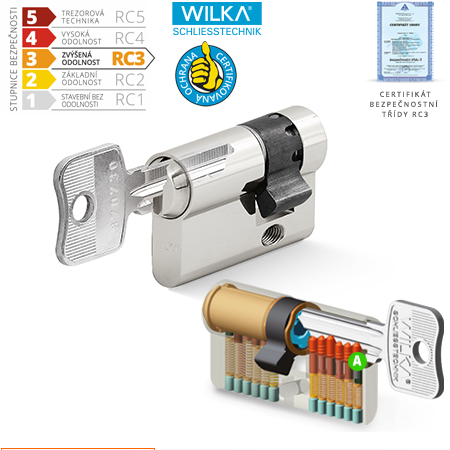 Cilindrični sigurnosni polucilindar ACT WILKA RC3
