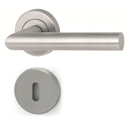 Okov za vrata HOLAR MT 00 s okruglom rozetom (nehrđajući čelik)