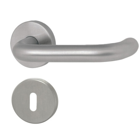 Okov za vrata HOLAR MT 02 s okruglom rozetom (nehrđajući čelik)