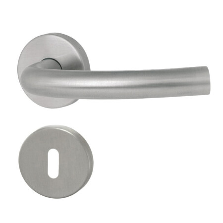 Okov za vrata HOLAR MT 03 s okruglom rozetom (nehrđajući čelik)