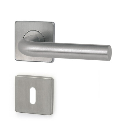 Okov za vrata HOLAR MT 01 s kvadratnom rozetom (nehrđajući čelik)