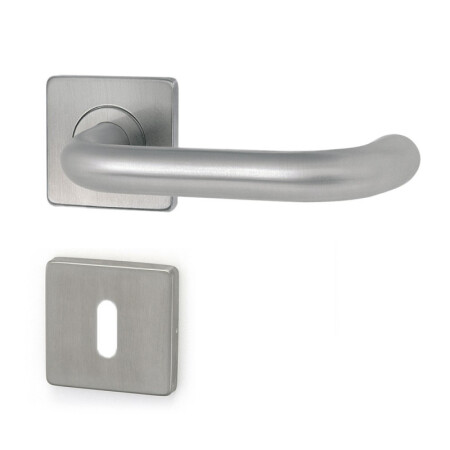 Okov za vrata HOLAR MT 02 s kvadratnom rozetom (nehrđajući čelik)