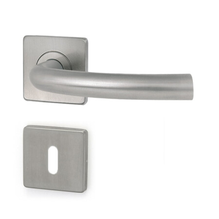 Okov za vrata HOLAR MT 03 s kvadratnom rozetom (nehrđajući čelik)