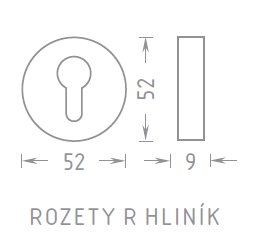 Rozeta za okove ACT R KL (F1, F2, F4, F9)