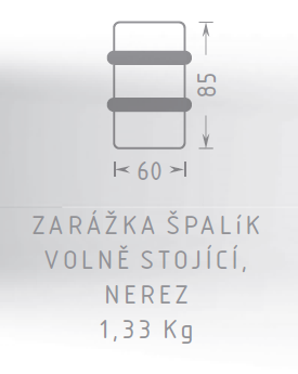 Podni graničnik ACT Samostojeći blok (NERĐAJUĆI ČELIK)