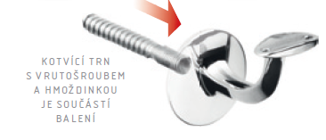 ACT držač ručke (krom)