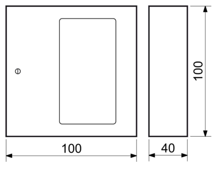 Vatrogasna kutija RICHTER TS1010G (CRVENA)