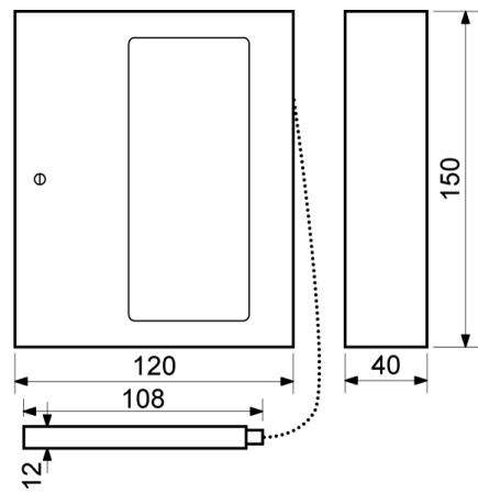 Vatrogasna kutija RICHTER TS1021G (CRVENA)