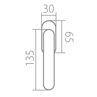 Prozorski okovi TWIN LEAF P 1520 RO (CH, CH-SAT)