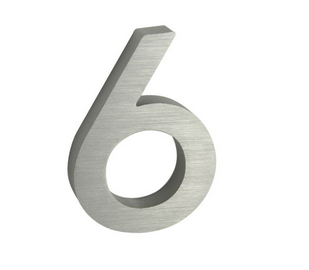 Kućni brojevi RICHTER 3D RN.100LV (ALUMINIJ)