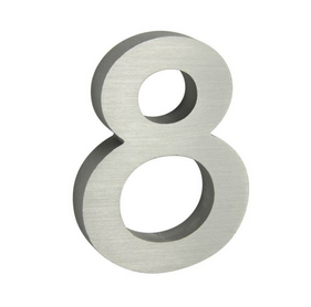 Kućni brojevi RICHTER 3D RN.100LV (ALUMINIJ)