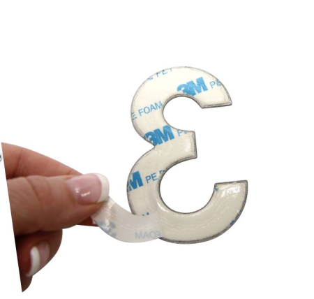 Kućni brojevi RICHTER 3D RN.100LV (ALUMINIJ)