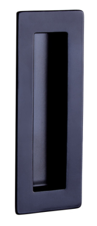 ROSTEX školjke kliznih vrata kvadratne 50x150mm (MAT INOX, MAT CRNI)