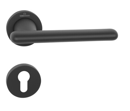 Okov za vrata MP CE - CASTA - R (BS - mat crna)