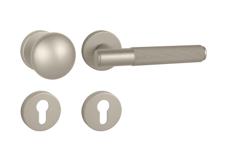 Okov za vrata MP FO - CITY - R (NP - Nickel pearl)