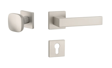 Okov za vrata MP Lila - HR 7S (NP - Nickel pearl)