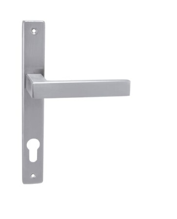 Okov za vrata MP Quadra - USH (BRUŠENI INOX)