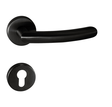 Okov za vrata MP TI - NERO - R 2233 (BS - mat crna)