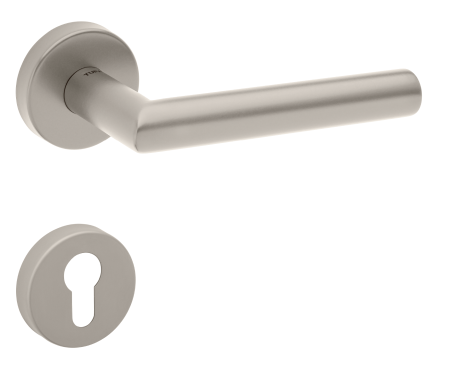 Okov za vrata MP TI - FAVORIT - R AP 2002 (NP - Nickel pearl)