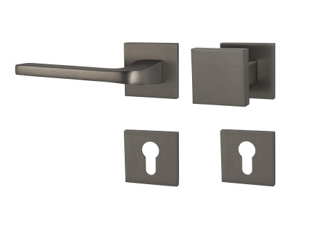 Okov za vrata MP - VIVA - HR SQ6 (T - Titanium)